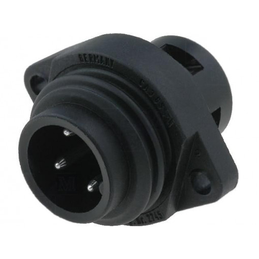 932322100 CA 3 GS; Connector: circular; socket; male; IP67; CA; PIN: 4(3+1); 3+PE; 400V; HIRSCHMANN 932322100 CA 3 GS; Connector: circular; socket; male; IP67; CA; PIN: 4(3+1); 3+PE; 400V; HIRSCHMANN