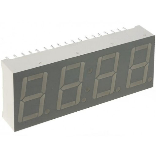 CA56-11EWA; Display: LED; 7-segment; 14mm; 0.56