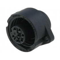 932325100 CA 6 GD; Connector: circular; socket; female; IP67; CA; PIN: 7(6+1); 6+PE; HIRSCHMANN 932325100 CA 6 GD; Connector: circular; socket; female; IP67; CA; PIN: 7(6+1); 6+PE; HIRSCHMANN