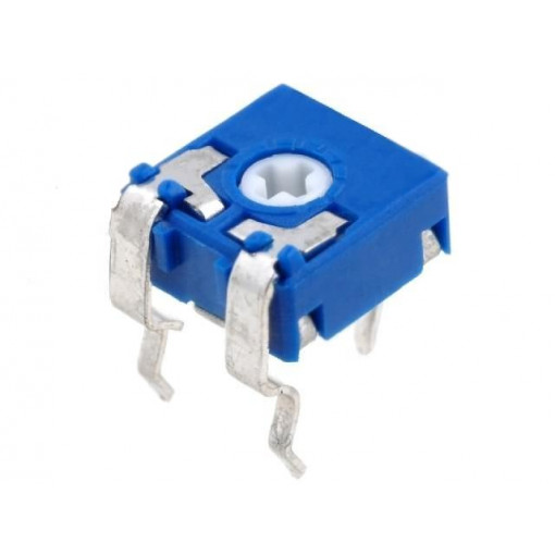 CA6V 500; Potentiometer: mounting; single turn,horizontal; 500Ω; 100mW; ACP CA6V 500; Potentiometer: mounting; single turn,horizontal; 500Ω; 100mW; ACP