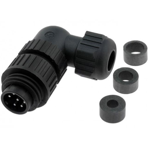 934130100 CA 6 W LS; Connector: circular; plug; male; IP67; CA; PIN: 7(6+1); 6+PE; 250V; HIRSCHMANN 934130100 CA 6 W LS; Connector: circular; plug; male; IP67; CA; PIN: 7(6+1); 6+PE; 250V; HIRSCHMANN