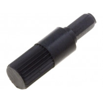 CA9MA 9004; Knob; shaft knob; black; 13mm; Application: CA9M; ACP CA9MA 9004; Knob; shaft knob; black; 13mm; Application: CA9M; ACP