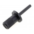 CA9MA 9048; Knob; shaft knob; black; 12/13mm; Application: CA9M; ACP