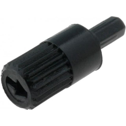 CA9MA 9005 BLACK; Knob; shaft knob; black; 10mm; Application: CA9M; ACP CA9MA 9005 BLACK; Knob; shaft knob; black; 10mm; Application: CA9M; ACP