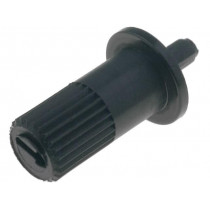 CA9MA 9009; Knob; thumbwheel; black; 13mm; Application: CA9M; ACP CA9MA 9009; Knob; thumbwheel; black; 13mm; Application: CA9M; ACP