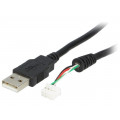 CAB-B2; Cable-adapter; 2m; USB; USB A; Works with: T3DO-M,T3DO-N; ELATEC CAB-B2; Cable-adapter; 2m; USB; USB A; Works with: T3DO-M,T3DO-N; ELATEC