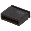 CAB 5 05 GS; Jumper; pin strips; female; closed; 5.08mm; 1x2; gold-plated; 3A; FISCHER ELEKTRONIK CAB 5 05 GS; Jumper; pin strips; female; closed; 5.08mm; 1x2; gold-plated; 3A; FISCHER ELEKTRONIK