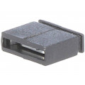 CAB 5 ZS; Jumper; pin strips; female; closed; 5.08mm; 1x2; tinned; 3A; black; FISCHER ELEKTRONIK CAB 5 ZS; Jumper; pin strips; female; closed; 5.08mm; 1x2; tinned; 3A; black; FISCHER ELEKTRONIK
