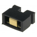 CAB 6 05 GS; Jumper; pin strips; female; open,low profile; 2.54mm; 1x2; black; FISCHER ELEKTRONIK CAB 6 05 GS; Jumper; pin strips; female; open,low profile; 2.54mm; 1x2; black; FISCHER ELEKTRONIK