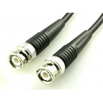 ; Cable; 50Ω; 1m; BNC plug,both sides; black; BQ CABLE