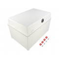 CAB PC 302018 G3B; Enclosure: wall mounting; X: 200mm; Y: 300mm; Z: 180mm; CAB; grey; FIBOX CAB PC 302018 G3B; Enclosure: wall mounting; X: 200mm; Y: 300mm; Z: 180mm; CAB; grey; FIBOX