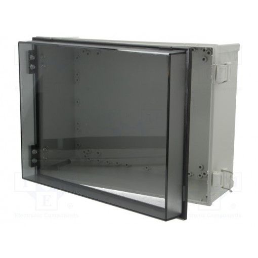 CAB PC 304018 T; Enclosure: wall mounting; X: 300mm; Y: 400mm; Z: 180mm; CAB; grey; FIBOX