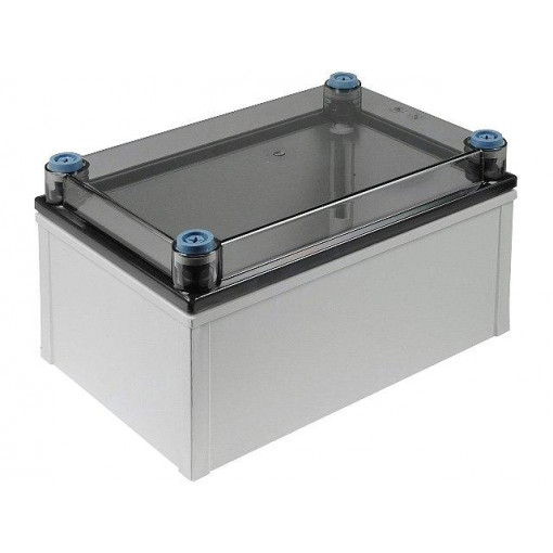 CAB PCQ 302017 T; Enclosure: multipurpose; X: 200mm; Y: 300mm; Z: 170mm; QUICK; grey; FIBOX