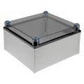 CAB PCQ 303017 T; Enclosure: multipurpose; X: 300mm; Y: 300mm; Z: 170mm; QUICK; grey; FIBOX