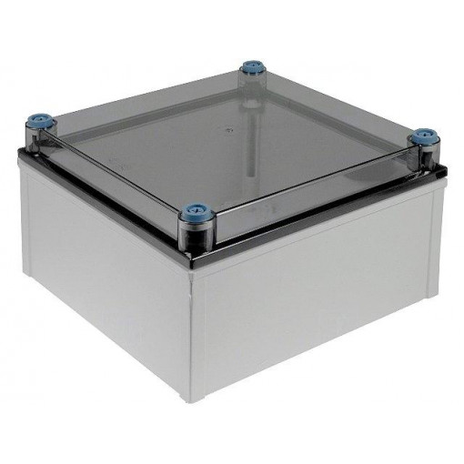 CAB PCQ 303017 T; Enclosure: multipurpose; X: 300mm; Y: 300mm; Z: 170mm; QUICK; grey; FIBOX