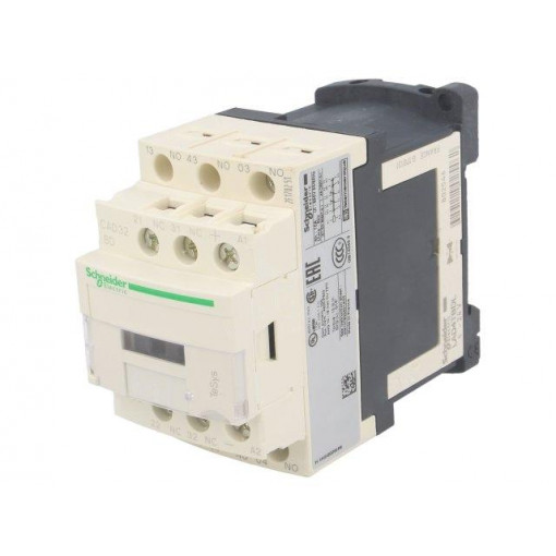CAD32BD; Contactor: 5-pole; NC x2 + NO x3; 24VDC; 10A; DIN,on panel; CAD; SCHNEIDER ELECTRIC
