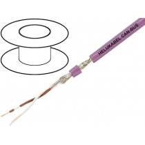 81286; Wire; CAN bus; 1x2x0,22mm2; stranded; Cu; tinned copper braid; PVC; HELUKABEL