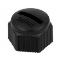 CAP-WBDMSMA1; Protection cover; for male M12 connectors; IP67; plastic; AMPHENOL CAP-WBDMSMA1; Protection cover; for male M12 connectors; IP67; plastic; AMPHENOL