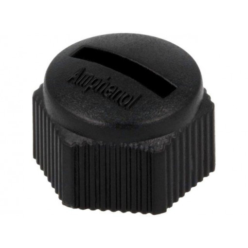 CAP-WBDMSMA1; Protection cover; for male M12 connectors; IP67; plastic; AMPHENOL CAP-WBDMSMA1; Protection cover; for male M12 connectors; IP67; plastic; AMPHENOL