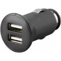 44177; Automotive power supply; USB A socket x2; Sup.volt: 12VDC; black; Goobay 44177; Automotive power supply; USB A socket x2; Sup.volt: 12VDC; black; Goobay