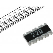 CAT16-220J4LF; Resistor network: Y; 22Ω; SMD; 1206; No.of resistors: 4; ±5%; BOURNS