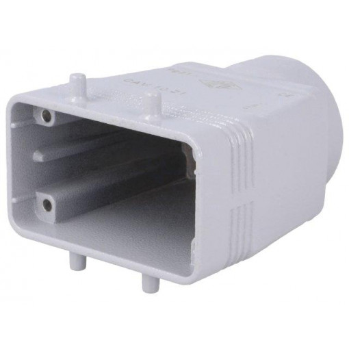 CAV 10.21; Enclosure: for HDC connectors; size 57.27; Locking: for latch; ILME CAV 10.21; Enclosure: for HDC connectors; size 57.27; Locking: for latch; ILME