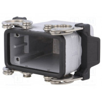 CAV 10 G; Enclosure: for HDC connectors; size 57.27; IP66; PG21; for cable; ILME CAV 10 G; Enclosure: for HDC connectors; size 57.27; IP66; PG21; for cable; ILME