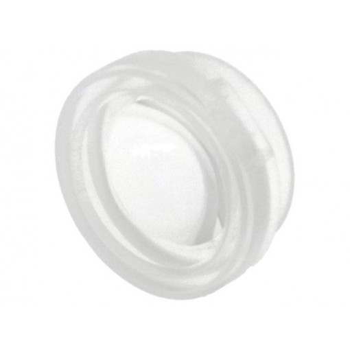 CAY046; Lens for laser diode; Øout: 7.4mm; V: bi-aspherical; Thk: 2.7mm; Laser Components