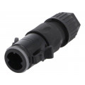 CB-04BMMC-RL7001; Plug; Connector: circular; CB; male; PIN: 4; w/o contacts; push-pull; AMPHENOL