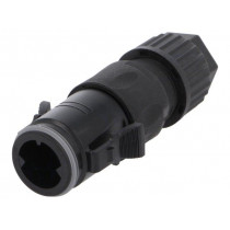 CB-04BMMC-RL7001; Plug; Connector: circular; CB; male; PIN: 4; w/o contacts; push-pull; AMPHENOL