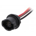 CB-04RFFC-RC7A10; Socket; Connector: circular; CB; female; PIN: 4; push-pull; 10A; IP67; AMPHENOL