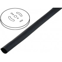 CB-DWT(2X) 25.4; Heat shrink sleeve; glued; 2: 1; 25.4mm; L: 1000mm; black; -55÷125°C; CYG CB-DWT(2X) 25.4; Heat shrink sleeve; glued; 2: 1; 25.4mm; L: 1000mm; black; -55÷125°C; CYG