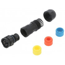 CC-03BMFB-QL8APP; Connector: circular; female; plug; screw terminal; PIN: 3; IP68; AMPHENOL CC-03BMFB-QL8APP; Connector: circular; female; plug; screw terminal; PIN: 3; IP68; AMPHENOL