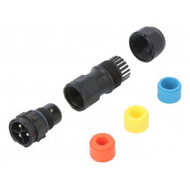 CC-03BMMB-QL8APP; Connector: circular; male; plug; screw terminal; PIN: 3; for cable; AMPHENOL CC-03BMMB-QL8APP; Connector: circular; male; plug; screw terminal; PIN: 3; for cable; AMPHENOL