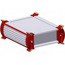 CC 70 200 200 ME; Enclosure: with panel; CC; X: 200mm; Y: 200mm; Z: 70mm; aluminium; FISCHER ELEKTRONIK