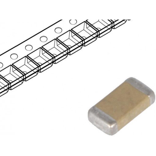 CC1206KRX7R0BB103; Capacitor: ceramic; MLCC; 10nF; 100V; X7R; ±10%; SMD; 1206; YAGEO