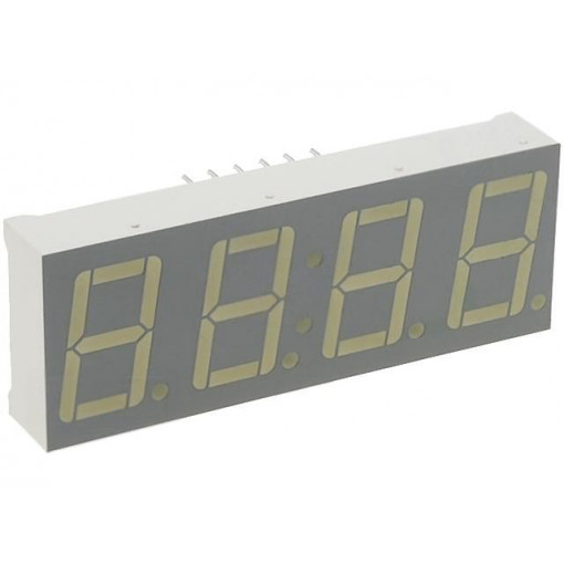 CC56-12GWA; Display: LED; 7-segment; 14mm; 0.56