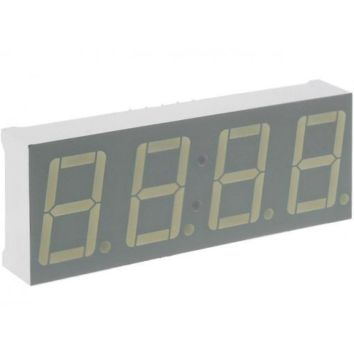 CC56-21SRWA; Display: LED; 7-segment; 14mm; 0.56 CC56-21SRWA; Display: LED; 7-segment; 14mm; 0.56
