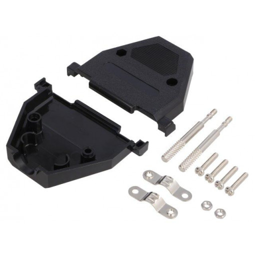 2360-0102-24; Enclosure: for D-Sub connectors; D-Sub 37pin,D-Sub HD 62pin; ENCITECH