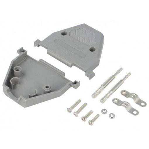 2360-0102-34; Enclosure: for D-Sub connectors; D-Sub 37pin,D-Sub HD 62pin; ENCITECH