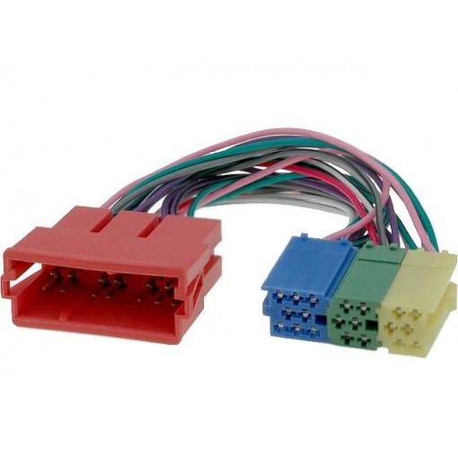 CD-ADAPTER.011; Adapter; ISO mini plug,ISO mini socket 20pin; Audi,VW; 4CARMEDIA