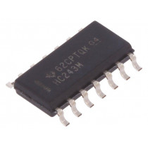 CD74HC243M; IC: digital; 3-state,line driver; Channels: 4; SMD; SO14; Series: HC; TEXAS INSTRUMENTS