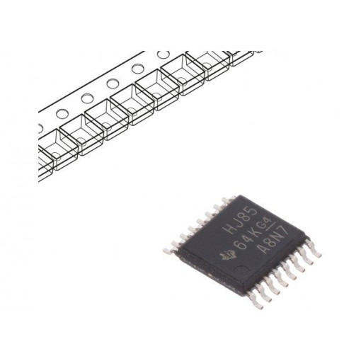 CD74HC85PWT; IC: digital; 4bit,comparator; Series: HC; SMD; TSSOP16; 2÷6VDC; TEXAS INSTRUMENTS CD74HC85PWT; IC: digital; 4bit,comparator; Series: HC; SMD; TSSOP16; 2÷6VDC; TEXAS INSTRUMENTS