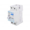 CDA225J; RCD breaker; Inom: 25A; Ires: 30mA; Max surge current: 250A; 400V; HAGER