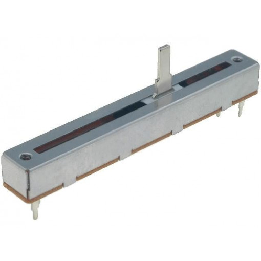 CDE23N-60-B50K; Potentiometer: slide; 50kΩ; 500mW; THT; ±20%; linear; Mat: metal; SR PASSIVES