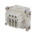 CDSF 09; Connector: HDC; female; CDS; PIN: 9; 9+PE; size 44.27; 10A; 400V; ILME CDSF 09; Connector: HDC; female; CDS; PIN: 9; 9+PE; size 44.27; 10A; 400V; ILME