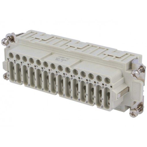 CDSF 42; Connector: HDC; female; CDS; PIN: 42; 42+PE; size 104.27; 10A; 400V; ILME