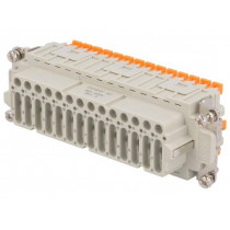 CDSHF 42; Connector: HDC; female; CDSH; PIN: 42; 42+PE; size 104.27; 10A; 400V; ILME CDSHF 42; Connector: HDC; female; CDSH; PIN: 42; 42+PE; size 104.27; 10A; 400V; ILME