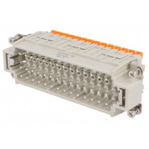 CDSHM 42; Connector: HDC; male; CDSH; PIN: 42; 42+PE; size 104.27; 10A; 400V; ILME CDSHM 42; Connector: HDC; male; CDSH; PIN: 42; 42+PE; size 104.27; 10A; 400V; ILME