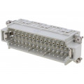 CDSM 42; Connector: HDC; male; CDS; PIN: 42; 42+PE; size 104.27; 10A; 400V; ILME
